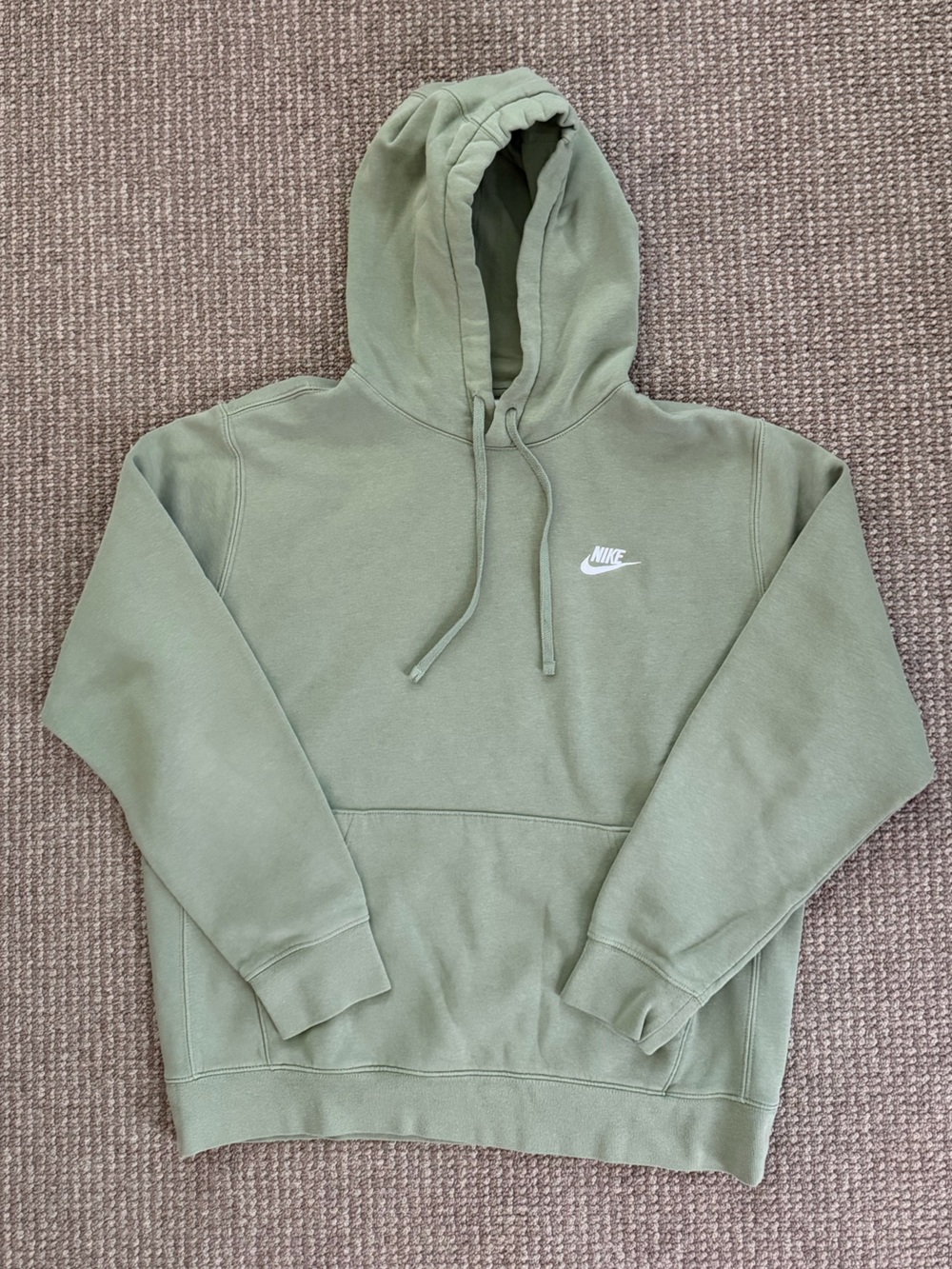 Nike Sportswear Club Fleece Hoody - Light Green - Large